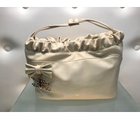 Elisabetta Franchi  borsa colore beige 