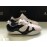 Armani jeans men's sneakers in canvas and leather. dark white and black log on upper, laced closure, rubber sole size 42