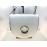 Roberto Cavalli borsa a mano piu tracolla 110 cm in vera pelle colore bianco panna chiusura a zip fodera in tessuto interna con tasca log centrale con borchie e zip in ottone con tasca misura 37x37