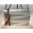 Roberto Cavalli borsa a mano in vera pelle colore bianco panna chiusura a scatto fodera in tessuto interna con tasca log centrale con borchie in ottone misura 34x47
