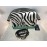 Roberto Cavalli borsa a mano in vera pelle colore verde e bianco log in ottone chiusura a zip misura 29x35
