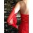Elisabetta Franchi, tuta salopette dal design pop-chic. color rosso manina lunga in tulle taglia 42/44 Elisabetta Franchi, tuta salopette dal design pop-chic. color rosso manina lunga in tulle taglia 42/44