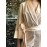 Elisabetta franchi Tuta salopette color beige chiaro.velluto satinato .taglia 40/42 Elisabetta franchi Tuta salopette color beige chiaro.velluto satinato .taglia 40/42