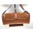 Elisabetta Franchi borsa a tracolla colore marrone chiusura a scatto decorazione fibbia centrale fodera in tessuto interna misura 27x12