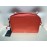Elisabetta Franchi borsa a tracolla colore rosso , chiusura zip a 2 scomparti , e log tracolla a  , 110 cm fodera in tessuto con tasca interna, misura 22x16