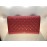 Elisabetta Franchi borsa pochette, colore rosso , decorazione log , tre scomparti. Fodera in tessuto con tasca interna, misura  35x20