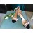 Elisabetta Franchi sandali in vera pelle scamosciata colore rosa e beige tacco 9 cm ricoperto in pelle decorazione a fiocco su tomaia allacciatura a fibbia suola in vero cuoio misura 40 Elisabetta Franchi sandali in vera pelle scamosciata colore rosa e beige tacco 9 cm ricoperto in pelle decorazione a fiocco su tomaia allacciatura a fibbia suola in vero cuoio misura 40