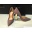 Elisabetta Franchi scarpe Décolleté donna in vera pelle ricoperto in tela colore marrone tacco 11 cm misura 37 Elisabetta Franchi scarpe Décolleté donna in vera pelle ricoperto in tela colore marrone tacco 11 cm misura 37