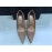 Elisabetta Franchi scarpe Décolleté donna colore beige in vero camoscio  tacco 12 cm Misura 39