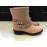 Elisabetta franchi stivaletti in vera pelle colore marrone chiaro decorazioni tomaia con cintura e log ottone suola in gomma misura 35/39 Elisabetta franchi stivaletti in vera pelle colore marrone chiaro decorazioni tomaia con cintura e log ottone suola in gomma misura 35/39