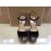Michael Kors sandals plateu  open toe color black and pitone size 36 /39