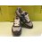 VERSACE JEANS SNEAKERS UOMO VERA PELLE SCAMOSCIATA E TELA LOGO SU TOMAIA SUOLA IN GOMMA COLORE GRIGIO TALLONE BLU  TG 40 43 45