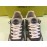 VERSACE JEANS SNEAKERS UOMO VERA PELLE SCAMOSCIATA E TELA LOGO SU TOMAIA SUOLA IN GOMMA COLORE GRIGIO TALLONE BLU  TG 40 43 45