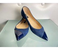  Elisabetta Franchi scarpe ballerine colore azzurro misura 36,5 /36/ 37/ 40