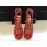 Elisabetta franchi sandali in vera pelle colore rosso melograno misura 37 Elisabetta franchi sandali in vera pelle colore rosso melograno misura 37