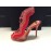 Elisabetta franchi sandali in vera pelle colore rosso melograno misura 37 Elisabetta franchi sandali in vera pelle colore rosso melograno misura 37