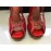 Elisabetta franchi sandali in vera pelle colore rosso melograno misura 37 Elisabetta franchi sandali in vera pelle colore rosso melograno misura 37