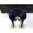 Elisabetta franchi sandali colore blu fibra tessuto su cuoio tacco12 cm Misura 40/39 Elisabetta franchi sandali colore blu fibra tessuto su cuoio tacco12 cm Misura 40/39