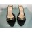 Elisabetta franchi Sandalo in camoscio con tacco e accessorio frontale gold. misura 37 Elisabetta franchi Sandalo in camoscio con tacco e accessorio frontale gold. misura 37