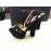 Elisabetta Franchi sandali colore nero logo su tomaia misura 36 39 40 Elisabetta Franchi sandali colore nero logo su tomaia misura 36 39 40