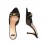 Elisabetta franchi Sandalo in camoscio con tacco e accessorio frontale gold. misura 37 Elisabetta franchi Sandalo in camoscio con tacco e accessorio frontale gold. misura 37