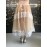 Elisabetta Franchi gonna longuette linea tessuto morbido tulle e pizzo tg 40 42 Elisabetta Franchi gonna longuette linea tessuto morbido tulle e pizzo tg 40 42