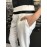 TEST-Polina Elisabetta Franchi pantalone vita alta due tasche con faccia nera colore bianco tg 42 TEST-Polina Elisabetta Franchi pantalone vita alta due tasche con faccia nera colore bianco tg 42