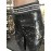 Elisabetta Franchi pantalone nero similpelle e paillettes taglia 40/42 Elisabetta Franchi pantalone nero similpelle e paillettes taglia 40/42