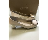 Michael Kors White women's shoes low heel decoration on upper size 36