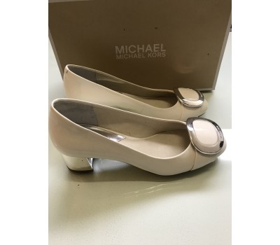 Michael Kors Scarpe donna colore bianco tacco basso decorazione su tomaia misura 36 Michael Kors Scarpe donna colore bianco tacco basso decorazione su tomaia misura 36