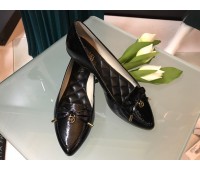 Flat shoes Michael Kors logo on top   color black size 36